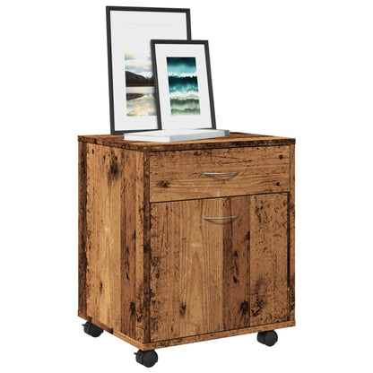 Armadietto Con Ruote 45X38X54 Cm Truciolato