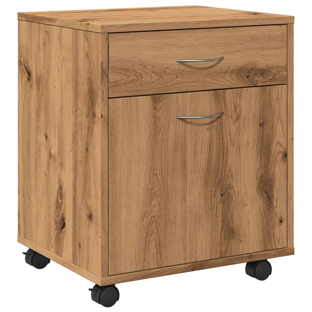 Armadietto Con Ruote 45X38X54 Cm Truciolato
