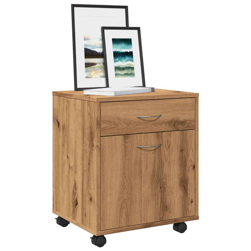 Armadietto Con Ruote 45X38X54 Cm Truciolato