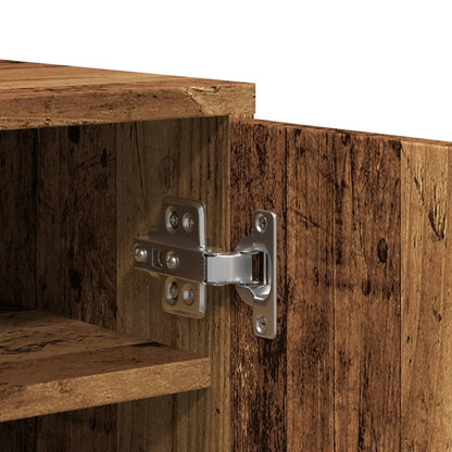 Scarpiera In Legno Multistrato Legno Antico