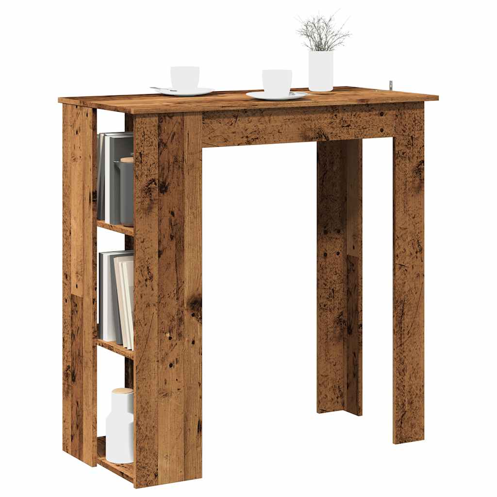 Tavolo Bar Ripiano 102X50X103,5Cm Truciolato