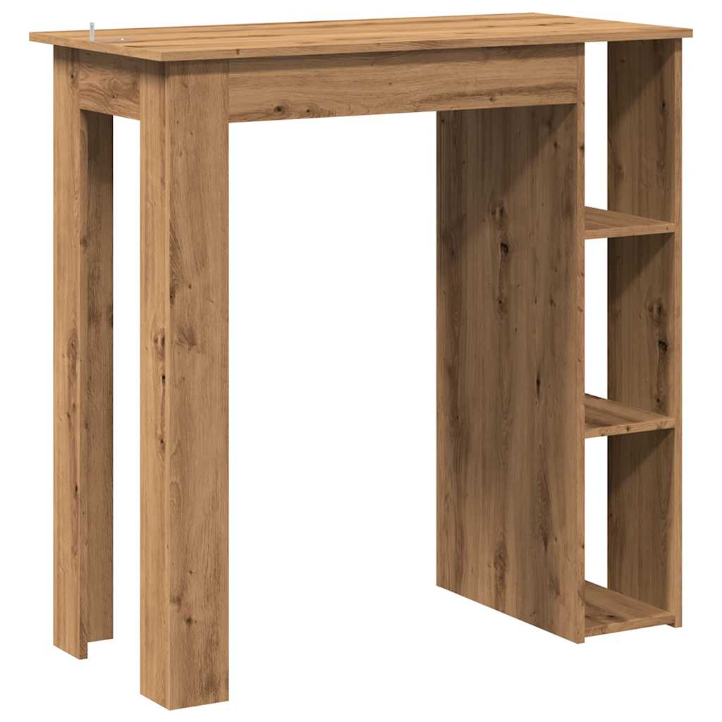 Tavolo Bar Ripiano 102X50X103,5Cm Truciolato