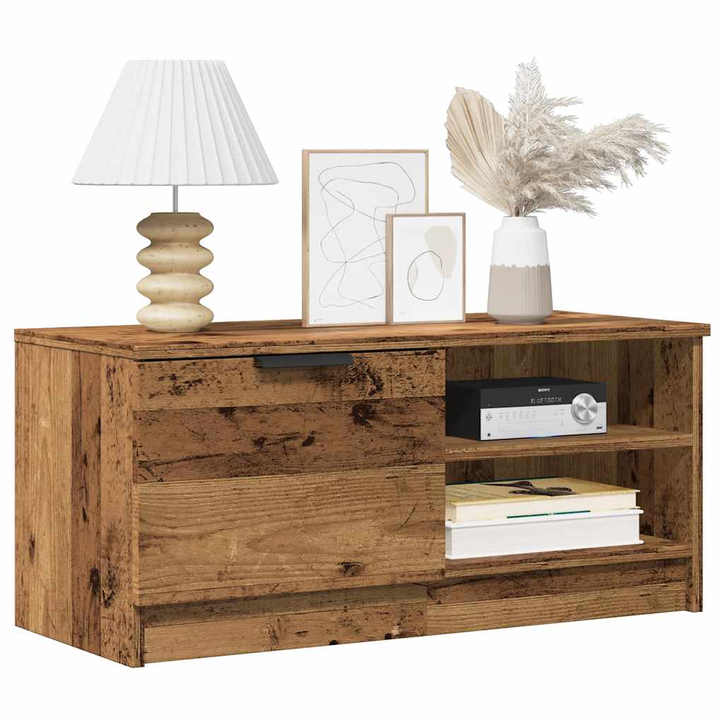 Mobile Tv 80X35X36,5 Cm In Legno Multistrato