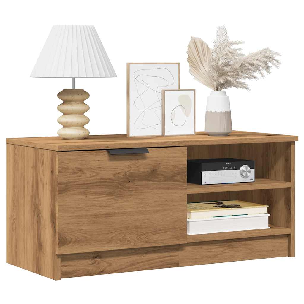 Mobile Tv 80X35X36,5 Cm In Legno Multistrato