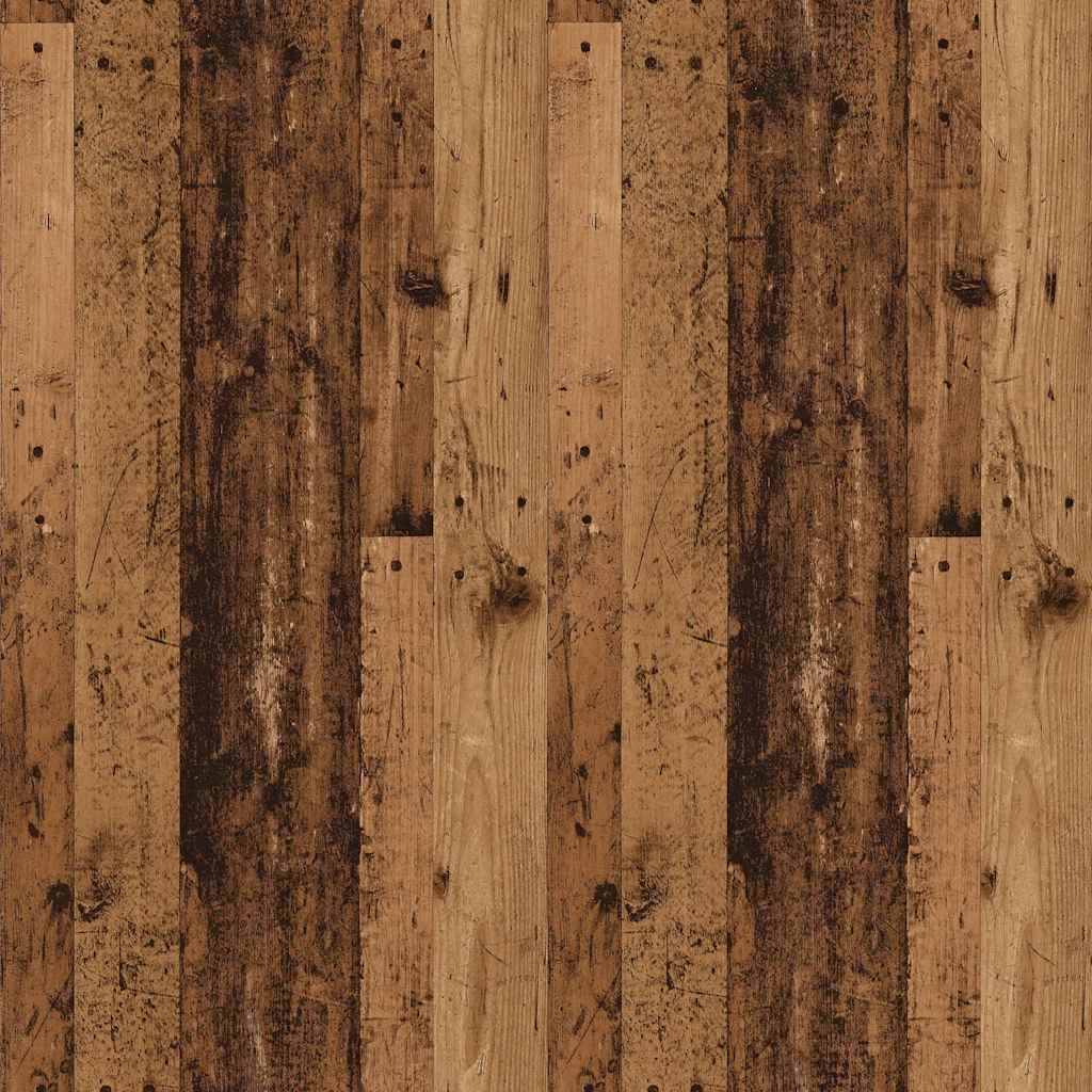 Comodino Legno Vecchio 40X36X65 Cm In Legno Multistrato