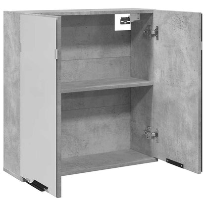 Mobile Bagno Con Specchio 64X20X66,5 Multistrato