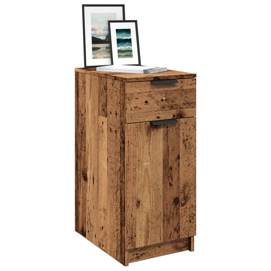 Armadietto Scrivania 33,5X50X75 Cm Legno