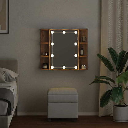 Mobile A Specchio Con Led 70X16,5X60 Cm