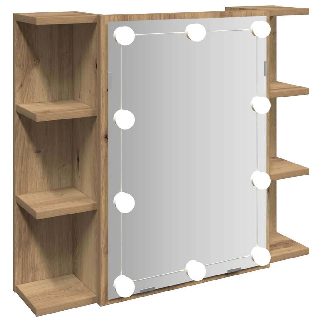 Mobile A Specchio Con Led 70X16,5X60 Cm