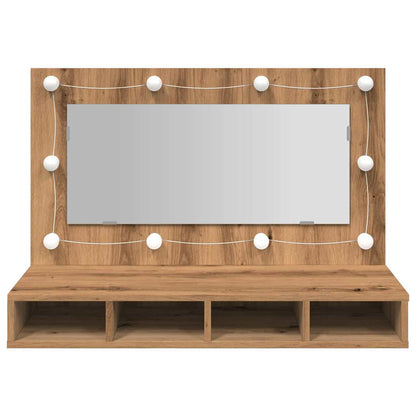 Mobile A Specchio Con Led 90X31,5X62 Cm