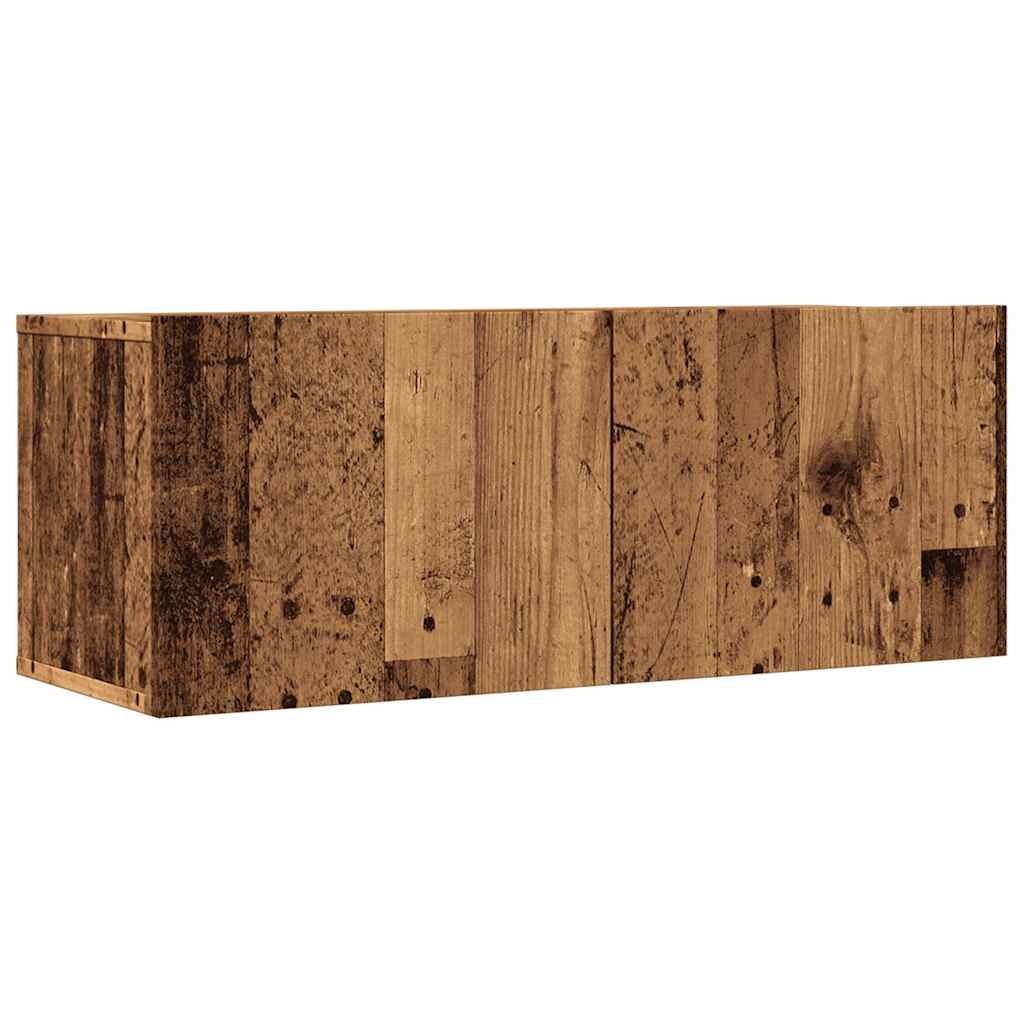 Mobili Tv A Parete 2Pz 80X30X30 Cm