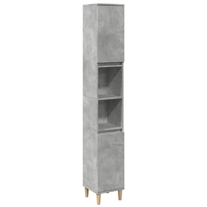 Armadietto Bagno 30X30X190 Cm Legno Multistrato