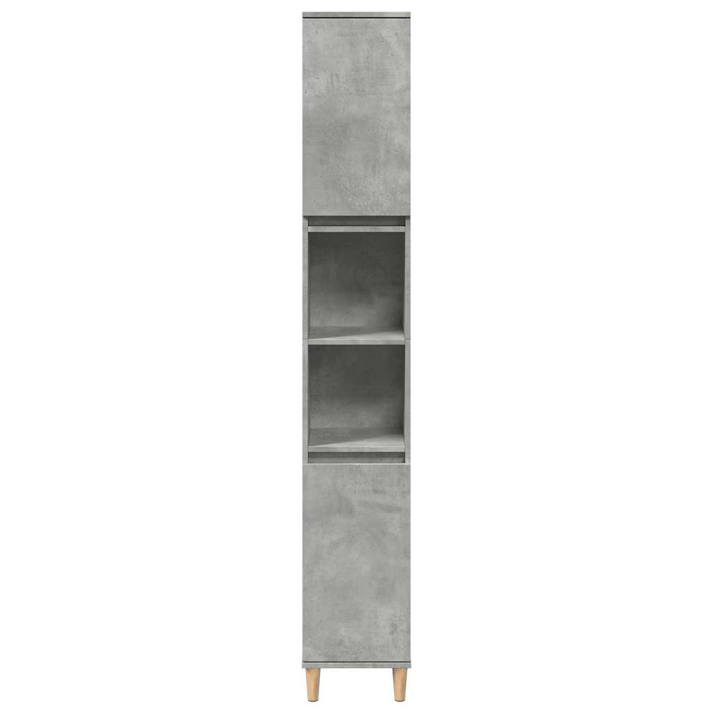 Armadietto Bagno 30X30X190 Cm Legno Multistrato