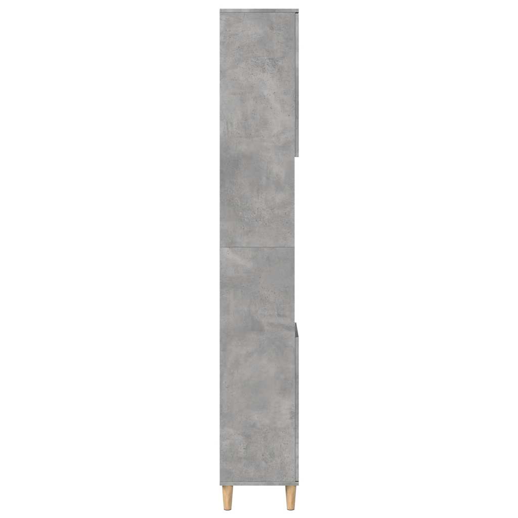 Armadietto Bagno 30X30X190 Cm Legno Multistrato