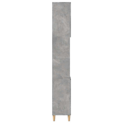Armadietto Bagno 30X30X190 Cm Legno Multistrato