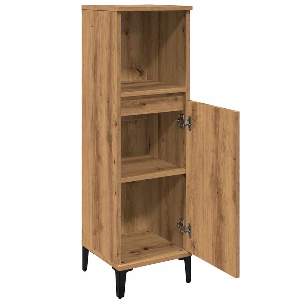 Armadietto Da Bagno 30X30X100 Cm Truciolato
