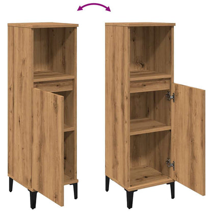 Armadietto Da Bagno 30X30X100 Cm Truciolato