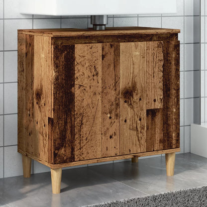 Mobile Lavabo 58X33X60 Cm Legno Multistrato