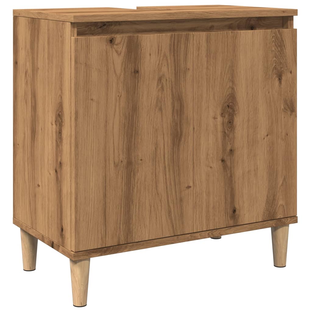 Mobile Lavabo 58X33X60 Cm Legno Multistrato
