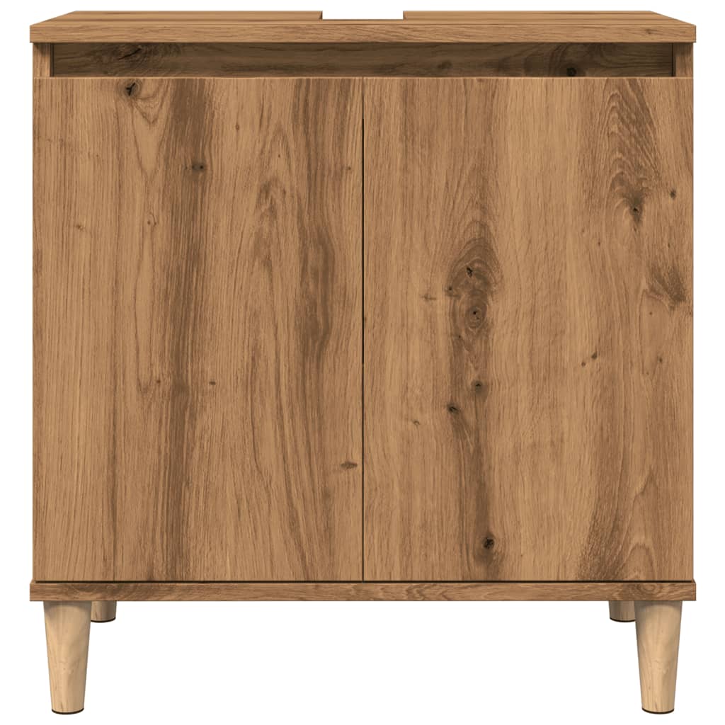Mobile Lavabo 58X33X60 Cm Legno Multistrato