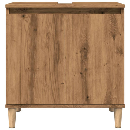 Mobile Lavabo 58X33X60 Cm Legno Multistrato