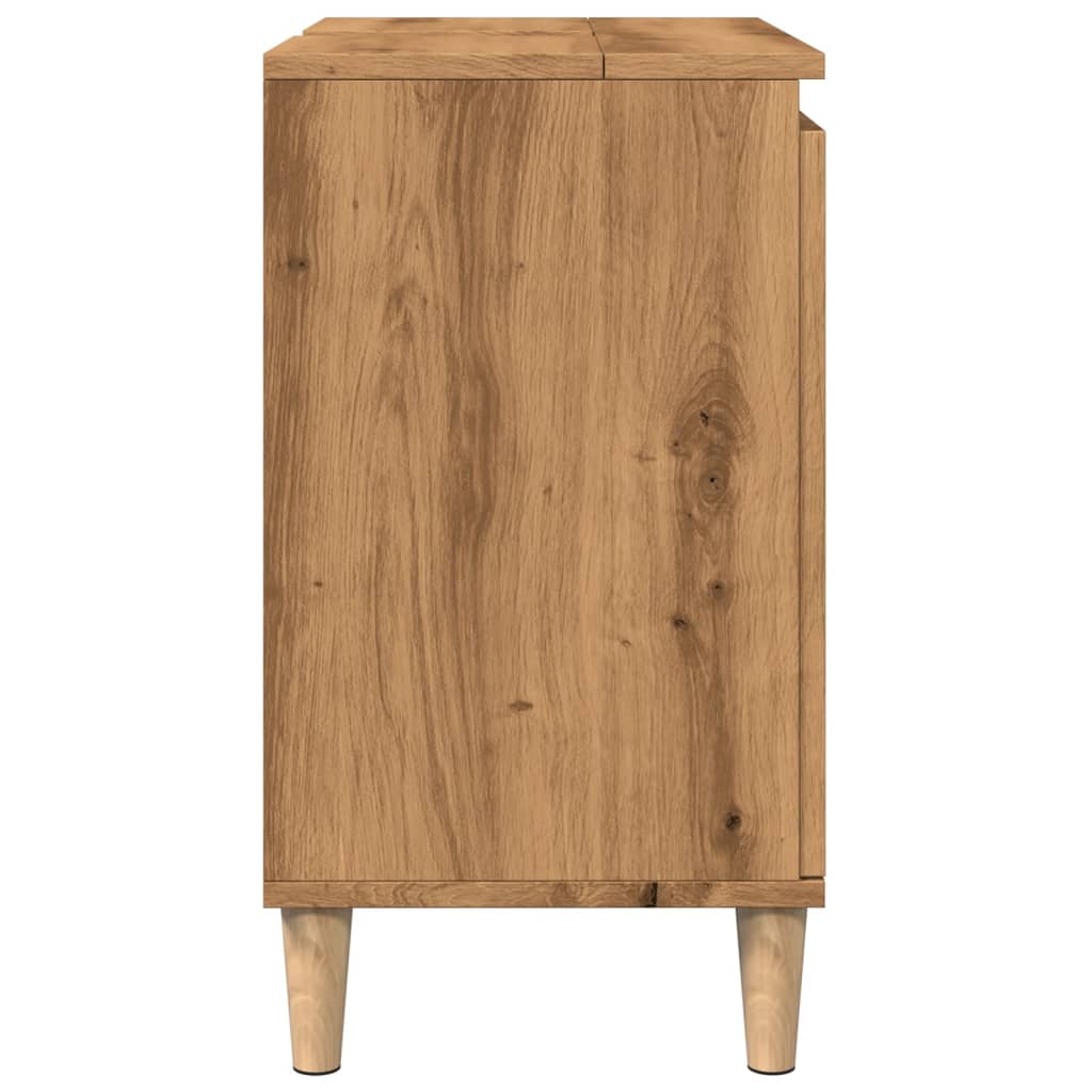 Mobile Lavabo 58X33X60 Cm Legno Multistrato