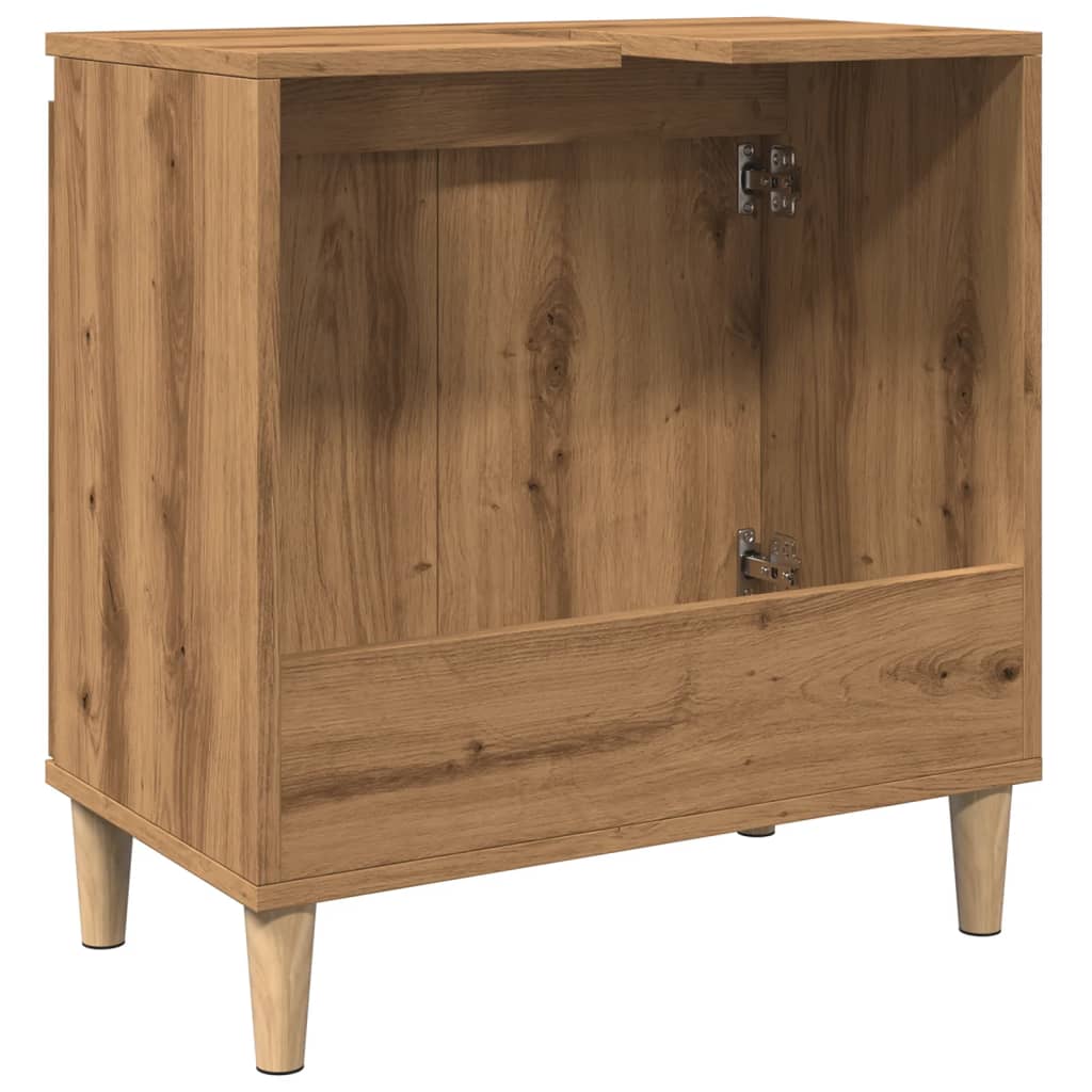 Mobile Lavabo 58X33X60 Cm Legno Multistrato