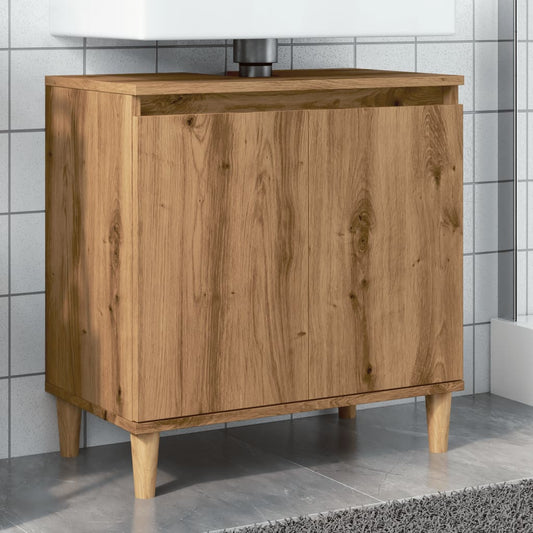 Mobile Lavabo 58X33X60 Cm Legno Multistrato