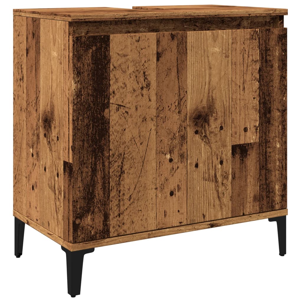 Mobile Lavabo 58X33X60 Cm In Legno Multistrato