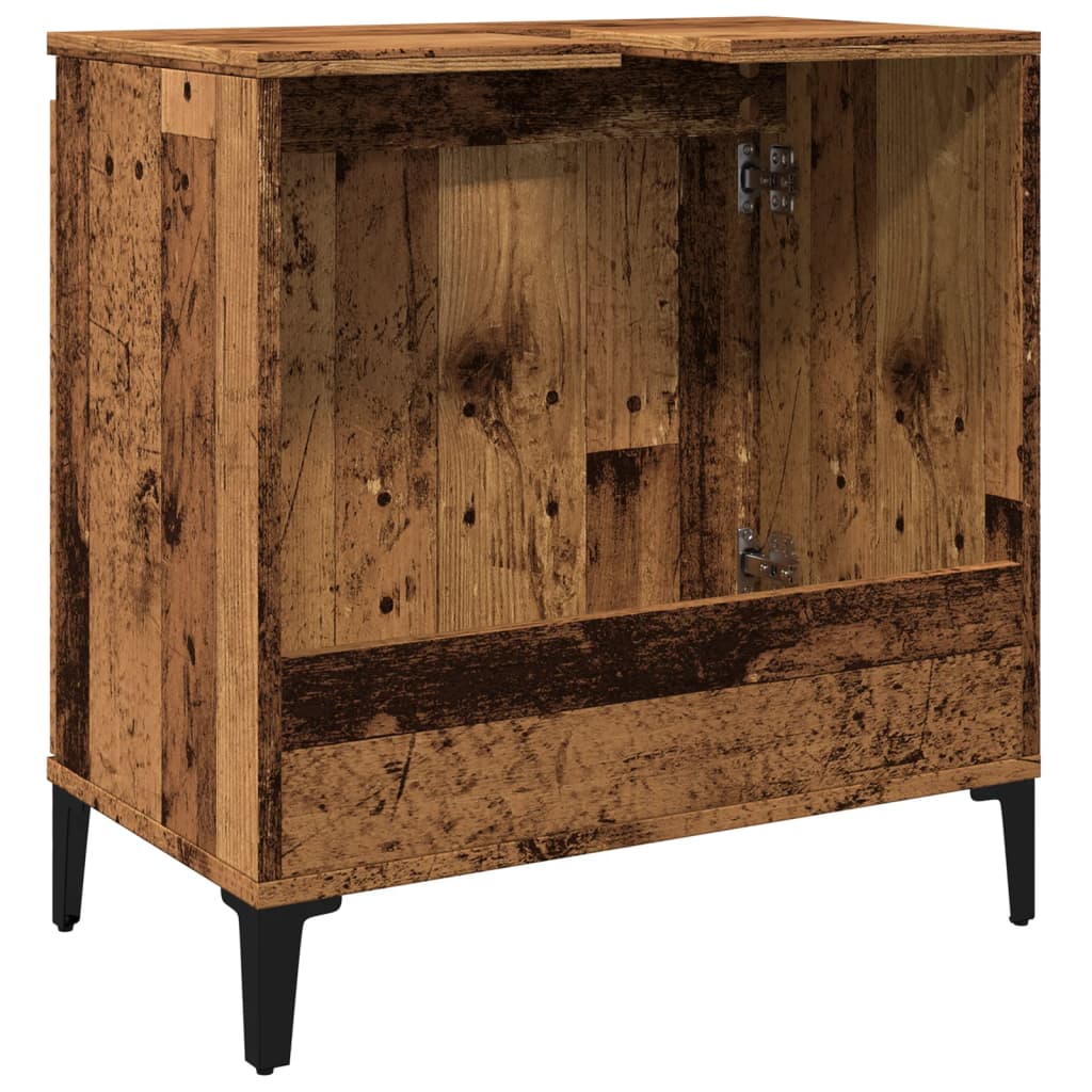 Mobile Lavabo 58X33X60 Cm In Legno Multistrato