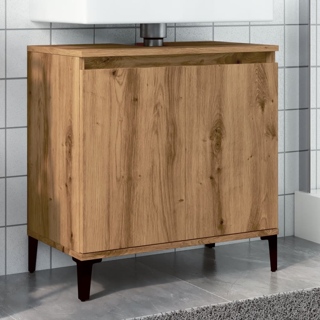 Mobile Lavabo 58X33X60 Cm In Legno Multistrato