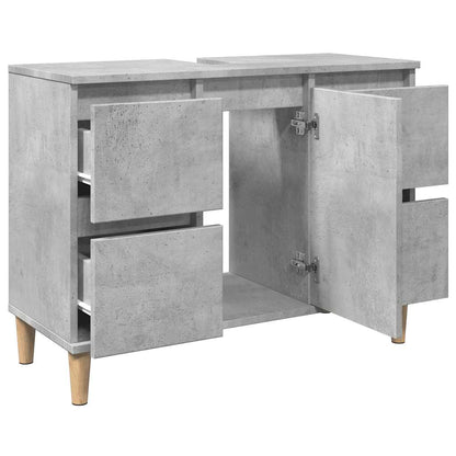 Mobile Lavabo 80X33X60 Cm In Legno Multistrato