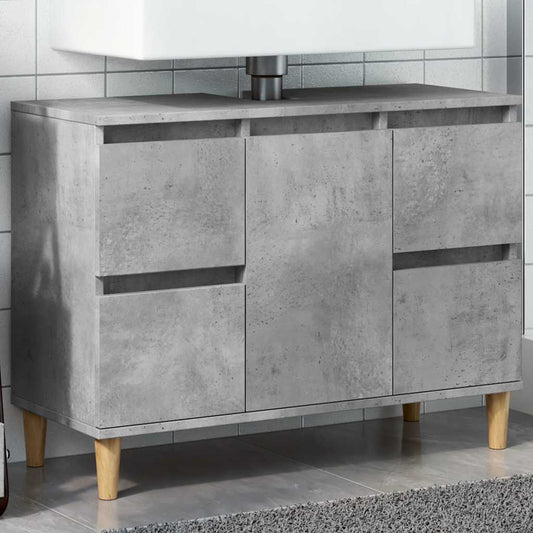 Mobile Lavabo 80X33X60 Cm In Legno Multistrato