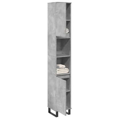 Armadietto Bagno 30X30X190 Cm In Legno Multistrato