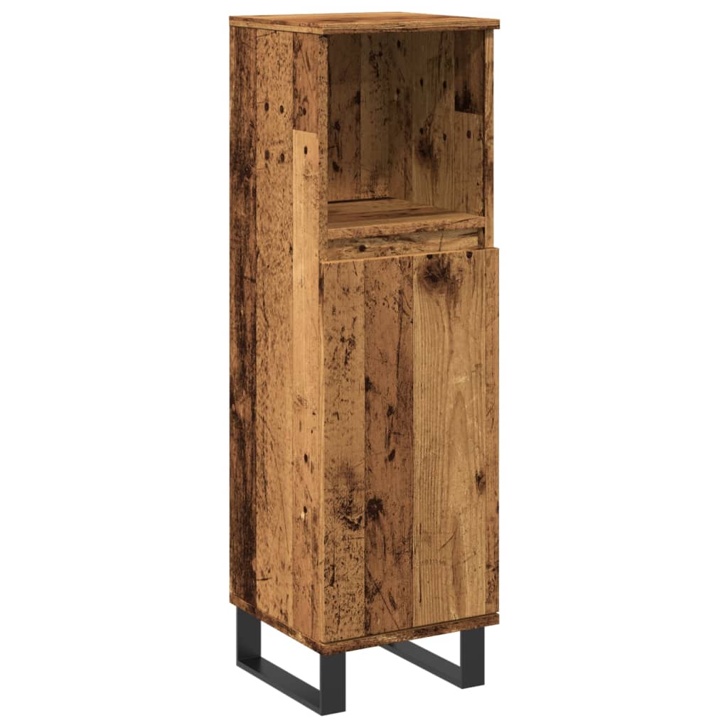 Armadietto Da Bagno 30X30X100 Cm In Truciolato
