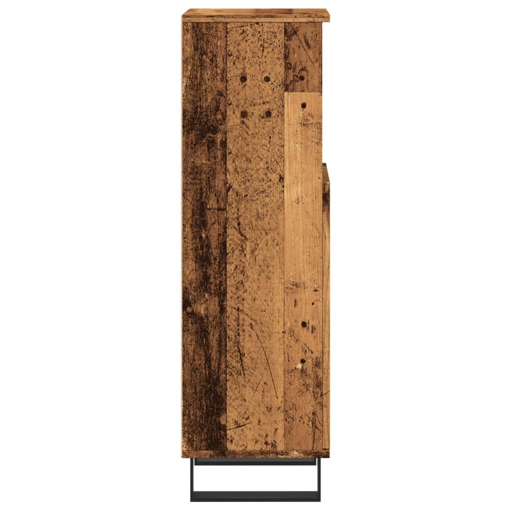 Armadietto Da Bagno 30X30X100 Cm In Truciolato