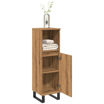 Armadietto Da Bagno 30X30X100 Cm In Truciolato