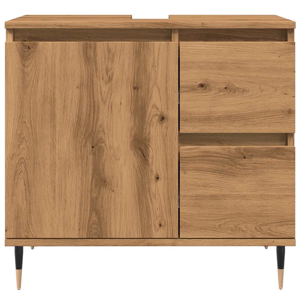 Armadietto Da Bagno 65X33X60Cm In Truciolato