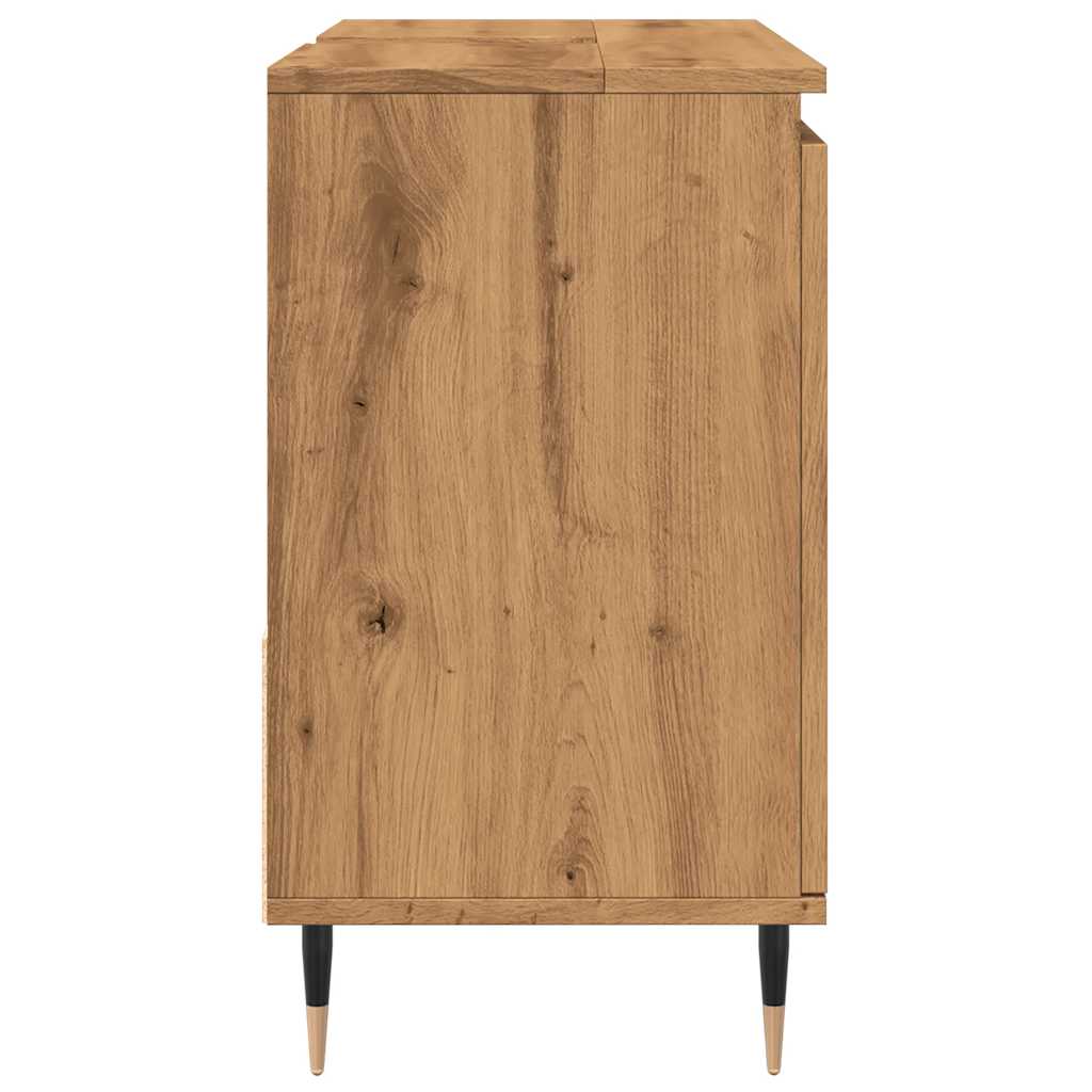 Armadietto Da Bagno 65X33X60Cm In Truciolato