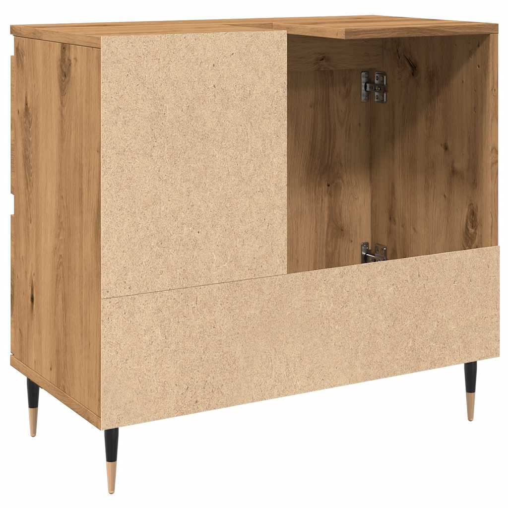 Armadietto Da Bagno 65X33X60Cm In Truciolato