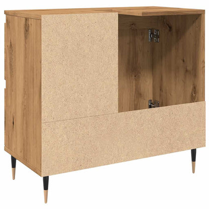 Armadietto Da Bagno 65X33X60Cm In Truciolato