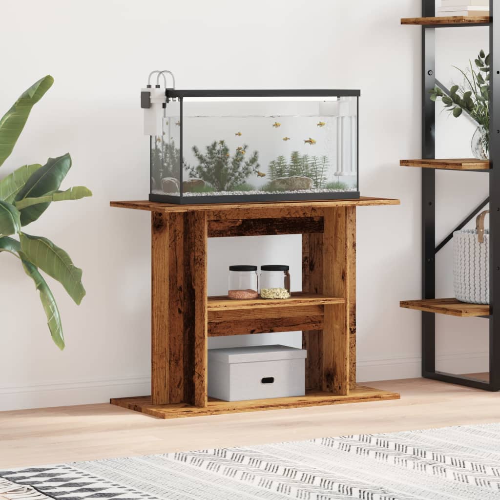 Supporto Acquario In Legno Multistrato