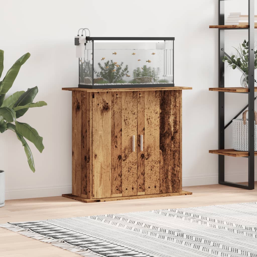Supporto Acquario In Legno Multistrato