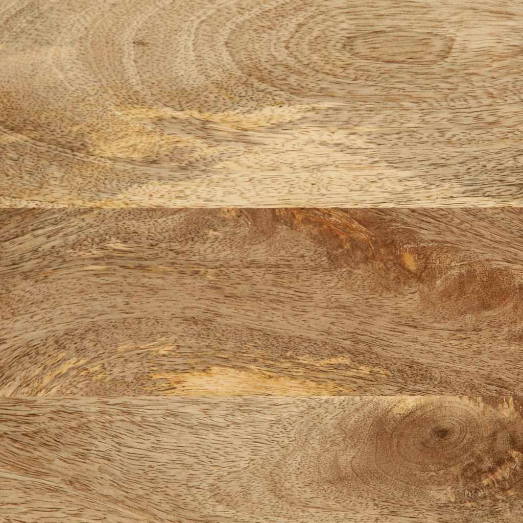 Credenza 60X33,5X75 Cm In Legno Massello Di Mango Grezzo