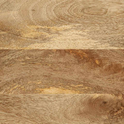 Credenza 60X33,5X75 Cm In Legno Massello Di Mango Grezzo