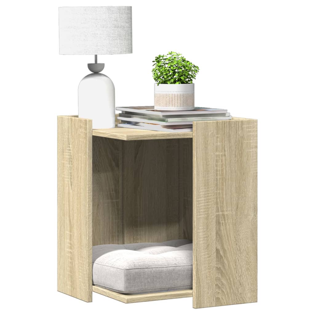 Recinto Per Lettiera Per Gatti 60X40X40 Cm In Truciolato