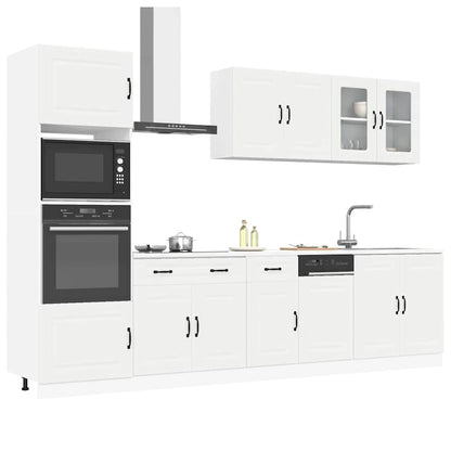 Set Mobili Da Cucina 7 Pz Kalmar Legno Vecchio In Truciolato