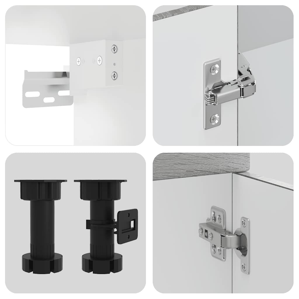 Set Mobili Da Cucina 8 Pz Kalmar In Truciolato
