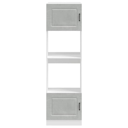 Armadi Forno 2 Pz Lucca In Legno Multistrato Grigio Cemento