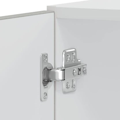 Armadi Forno 2 Pz Lucca In Legno Multistrato Grigio Cemento